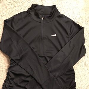 Black Avia long sleeved half zip